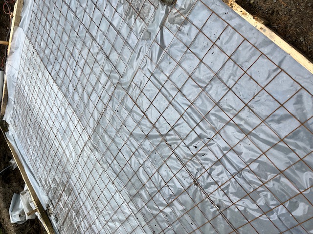 Reinforcement and pour prep for a Pelham foundation build